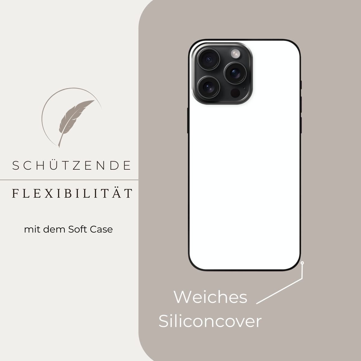 Sicherheit - Mint Breeze - iPhone SE 2020 Handyhülle