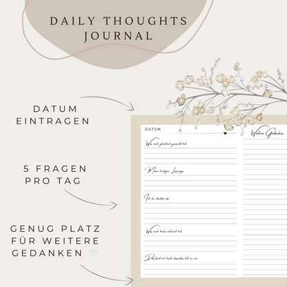 Daily Thoughts Journal von Glided