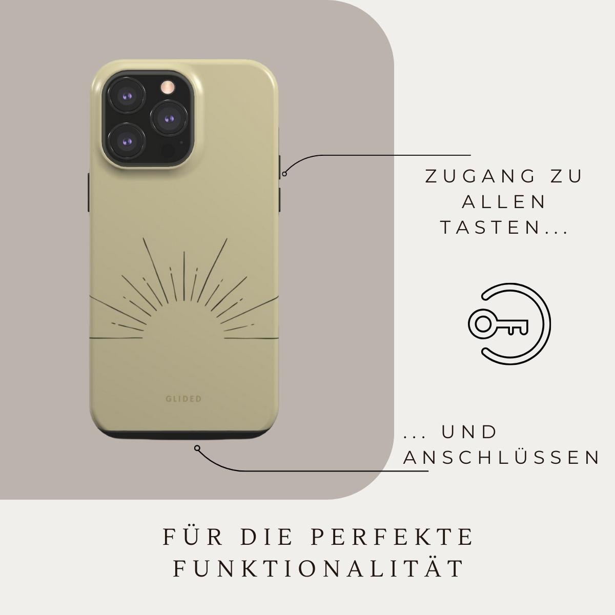 Sunrise - iPhone 15 Handyhülle