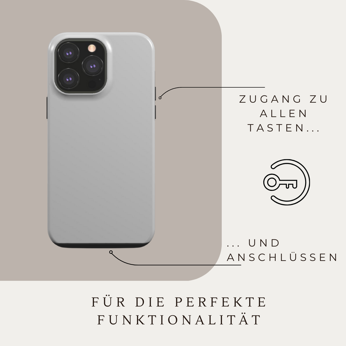 Anschluss - Cloudy - iPhone XR Handyhülle