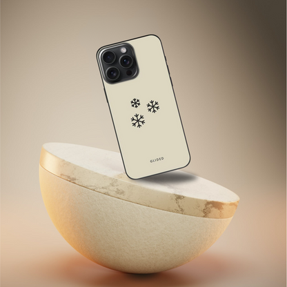 Kugelbild2 - Snowflakes - Huawei P30 Handyhülle