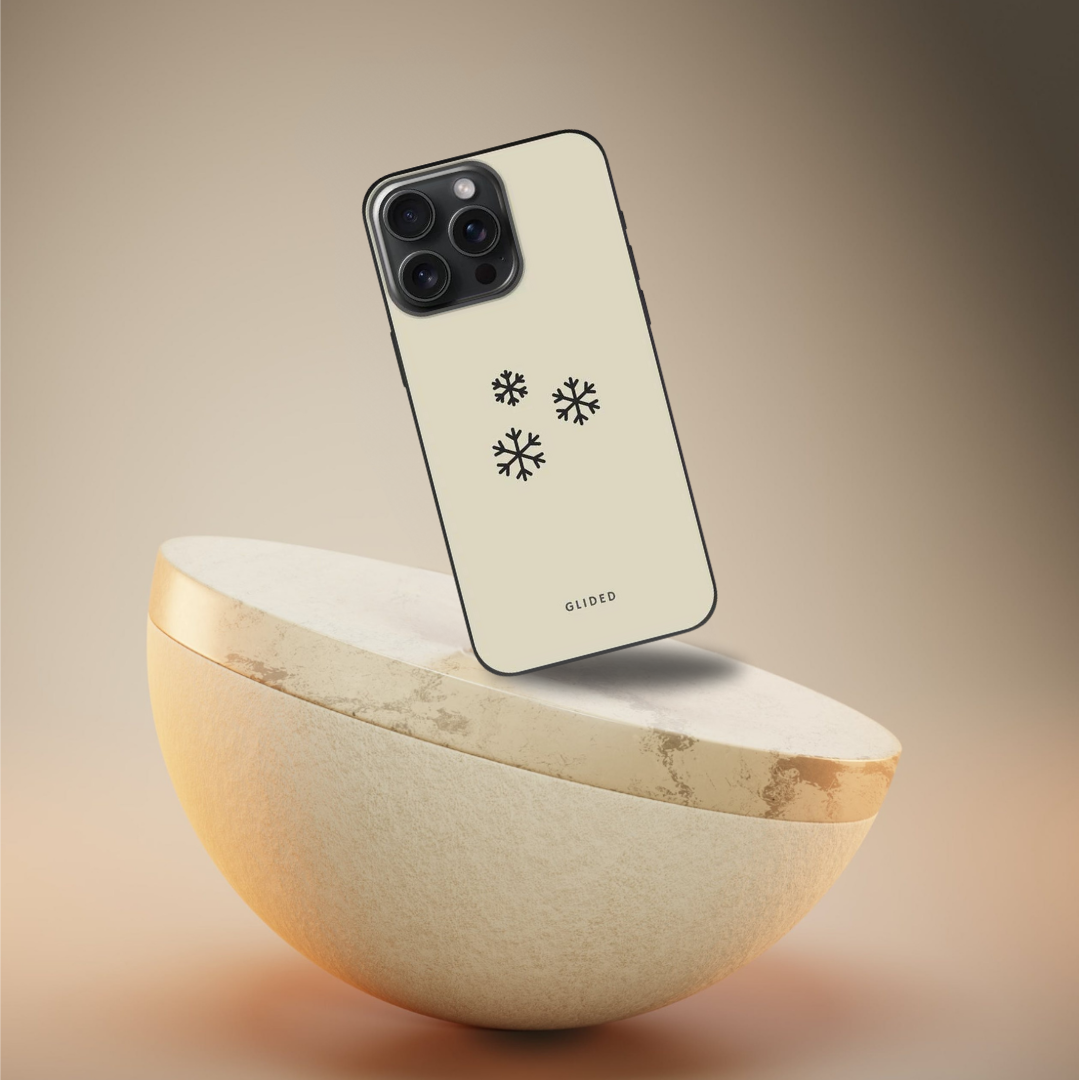 Kugelbild2 - Snowflakes - iPhone XR Handyhülle