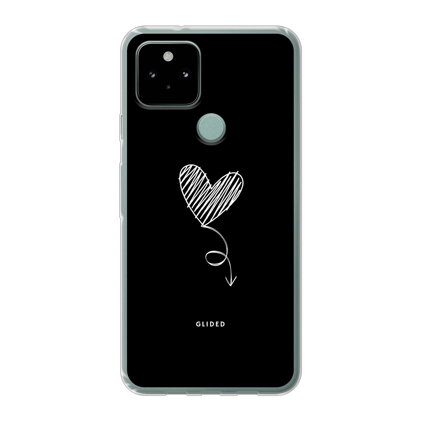 Dark Heart - Google Pixel 5 Handyhülle Soft case