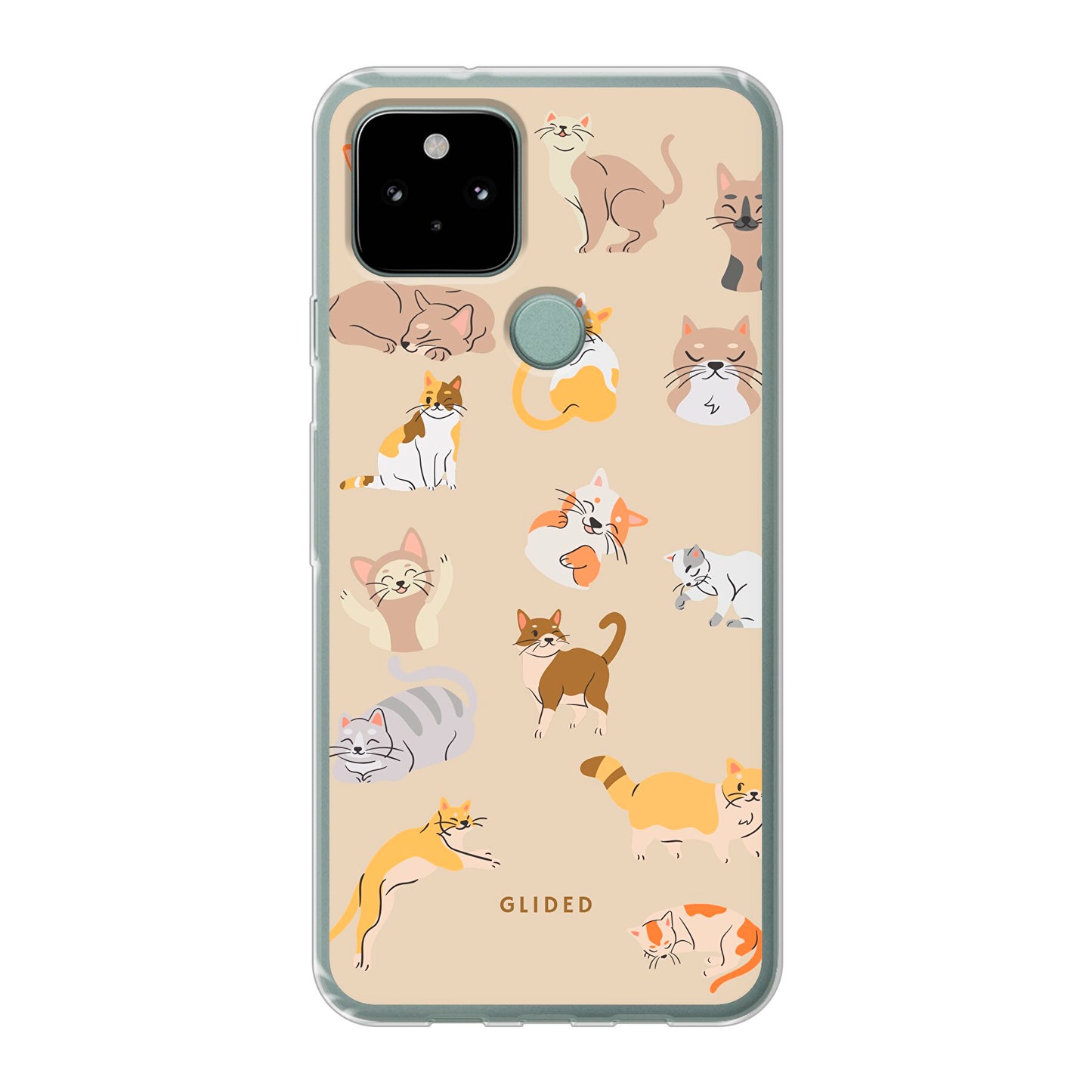 Meow - Google Pixel 5 Handyhülle Soft case