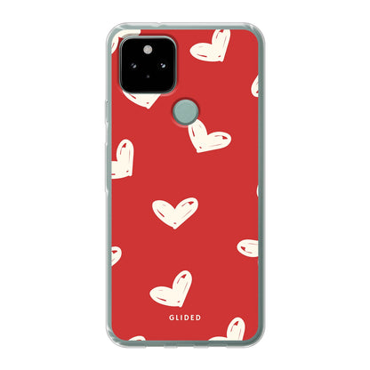 Red Love - Google Pixel 5 - Soft case