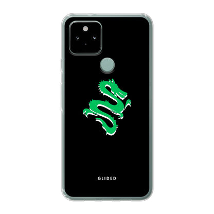 Emerald Dragon - Google Pixel 5 Handyhülle Tough case