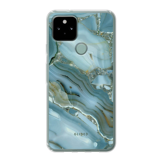 Green Marble - Google Pixel 5 Handyhülle Tough case