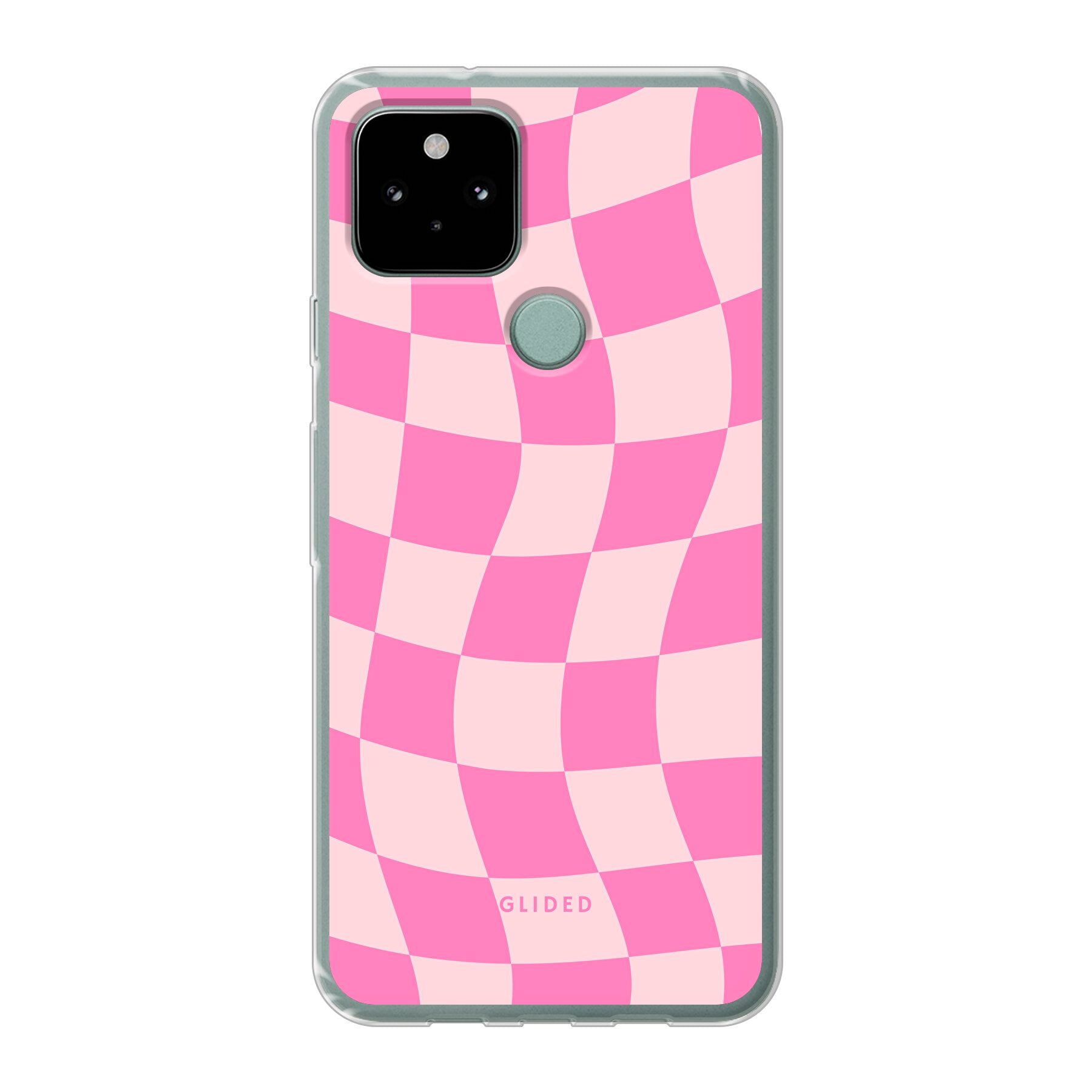 Pink Chess - Google Pixel 5 Handyhülle Tough case