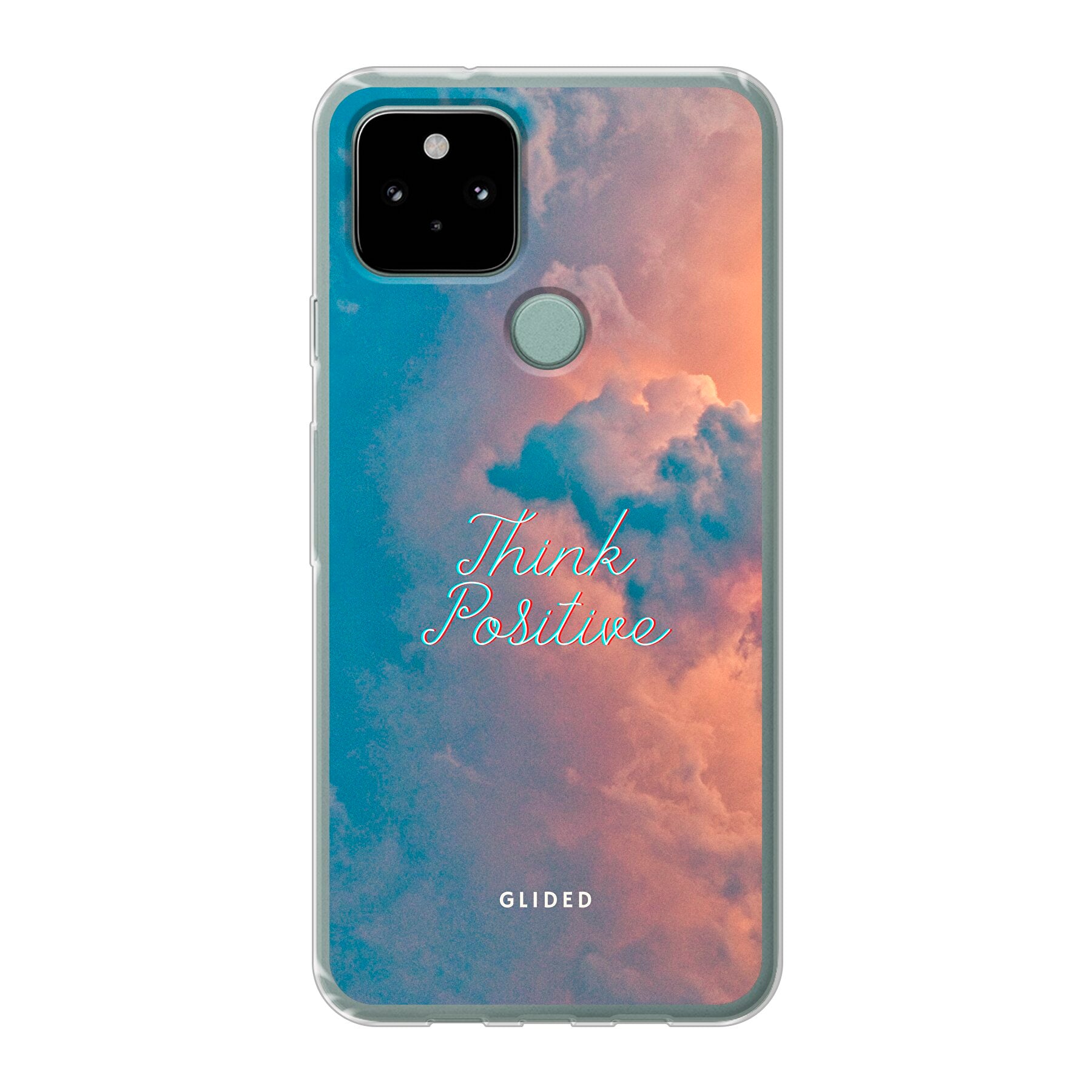 Think positive - Google Pixel 5 Handyhülle Tough case