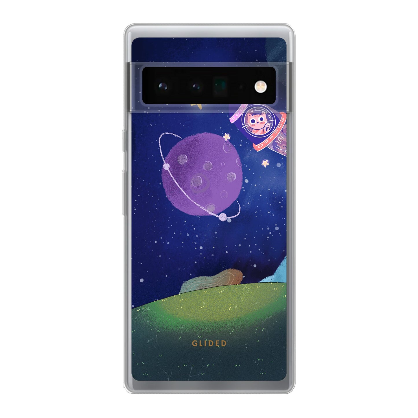 Galaxy Cat - Google Pixel 6 Pro Handyhülle Soft case