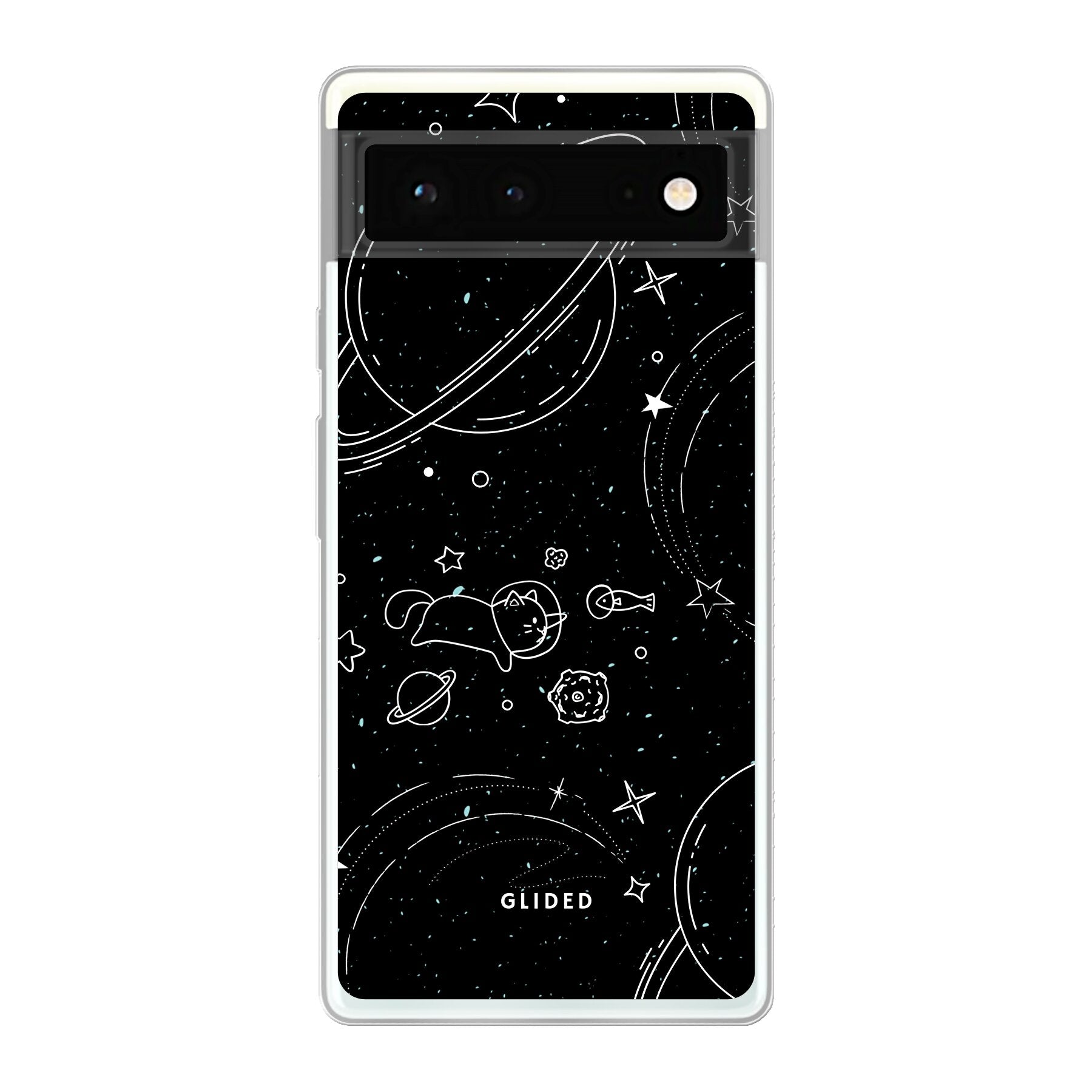 Cosmic Cat - Google Pixel 6 Handyhülle Tough case