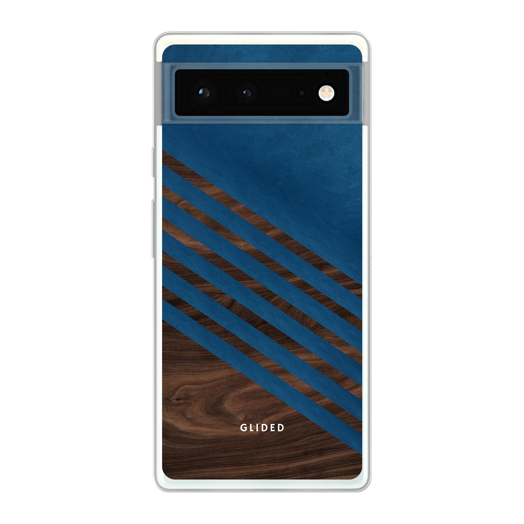 Blue Wood - Google Pixel 6 Handyhülle Tough case
