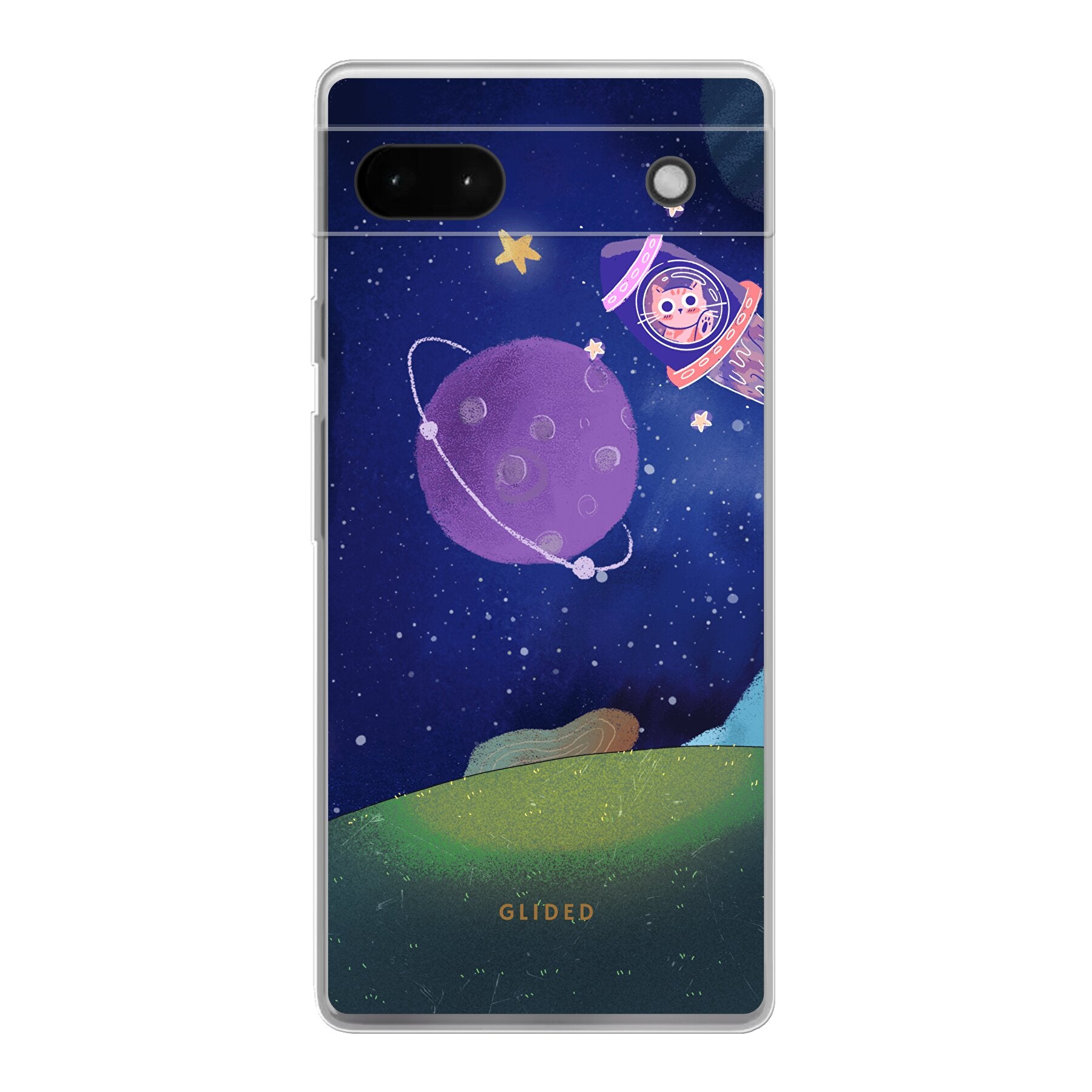 Galaxy Cat - Google Pixel 6a Handyhülle Soft case