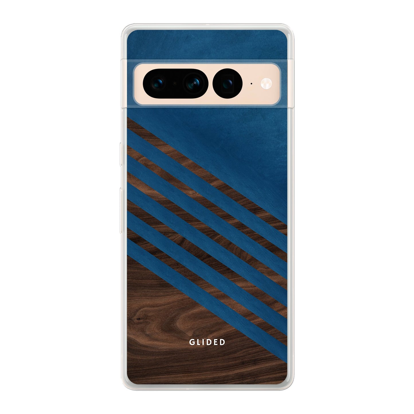 Blue Wood - Google Pixel 7 Pro Handyhülle Soft case