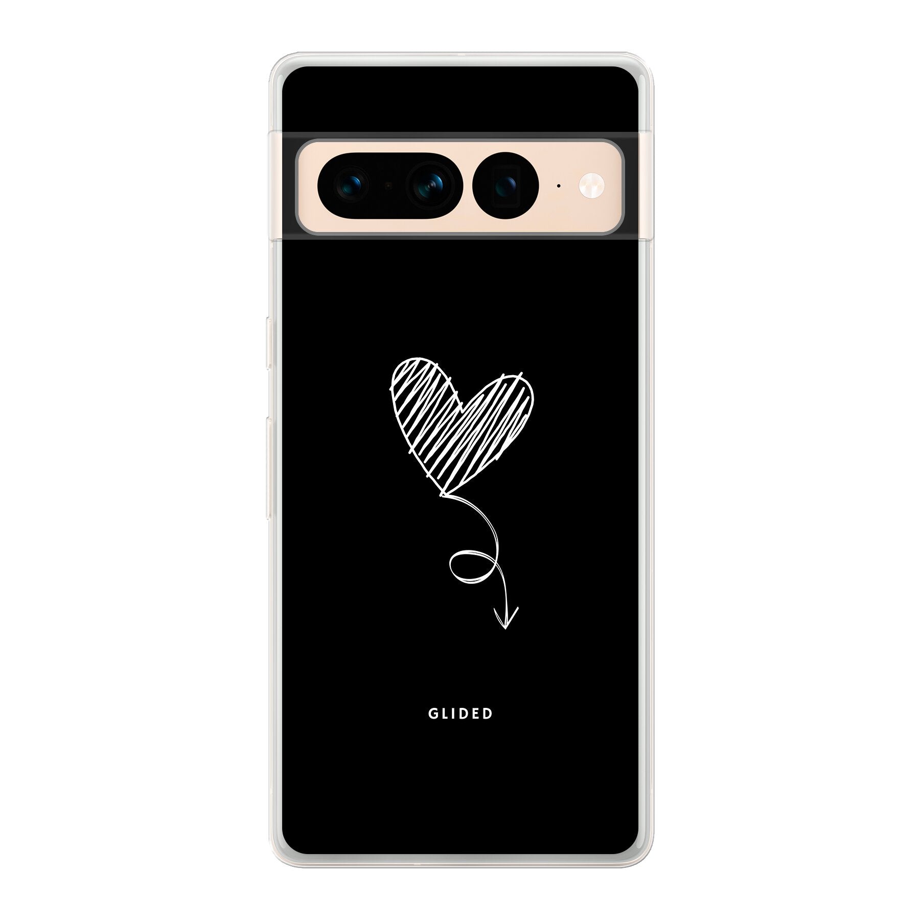 Dark Heart - Google Pixel 7 Pro Handyhülle Soft case
