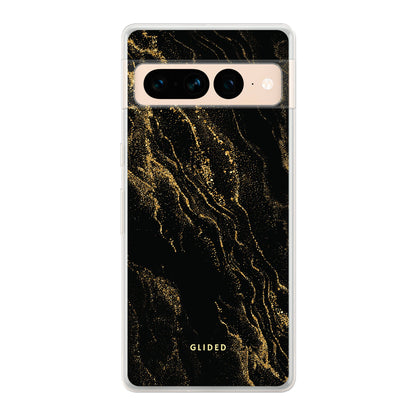 Black Marble - Google Pixel 7 Pro Handyhülle Tough case