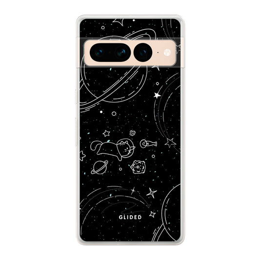 Cosmic Cat - Google Pixel 7 Pro Handyhülle Tough case