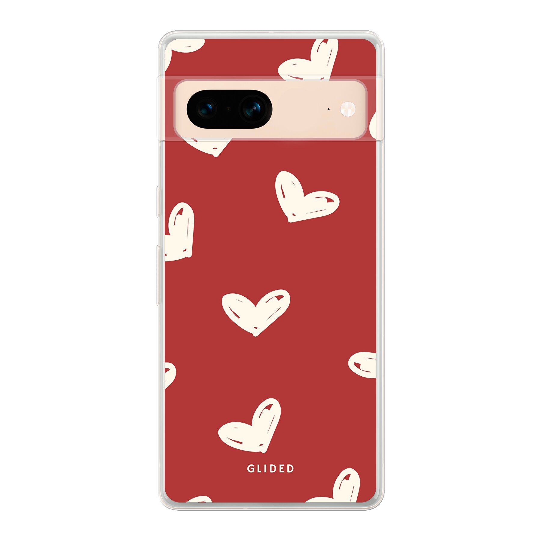 Red Love - Google Pixel 7 - Soft case