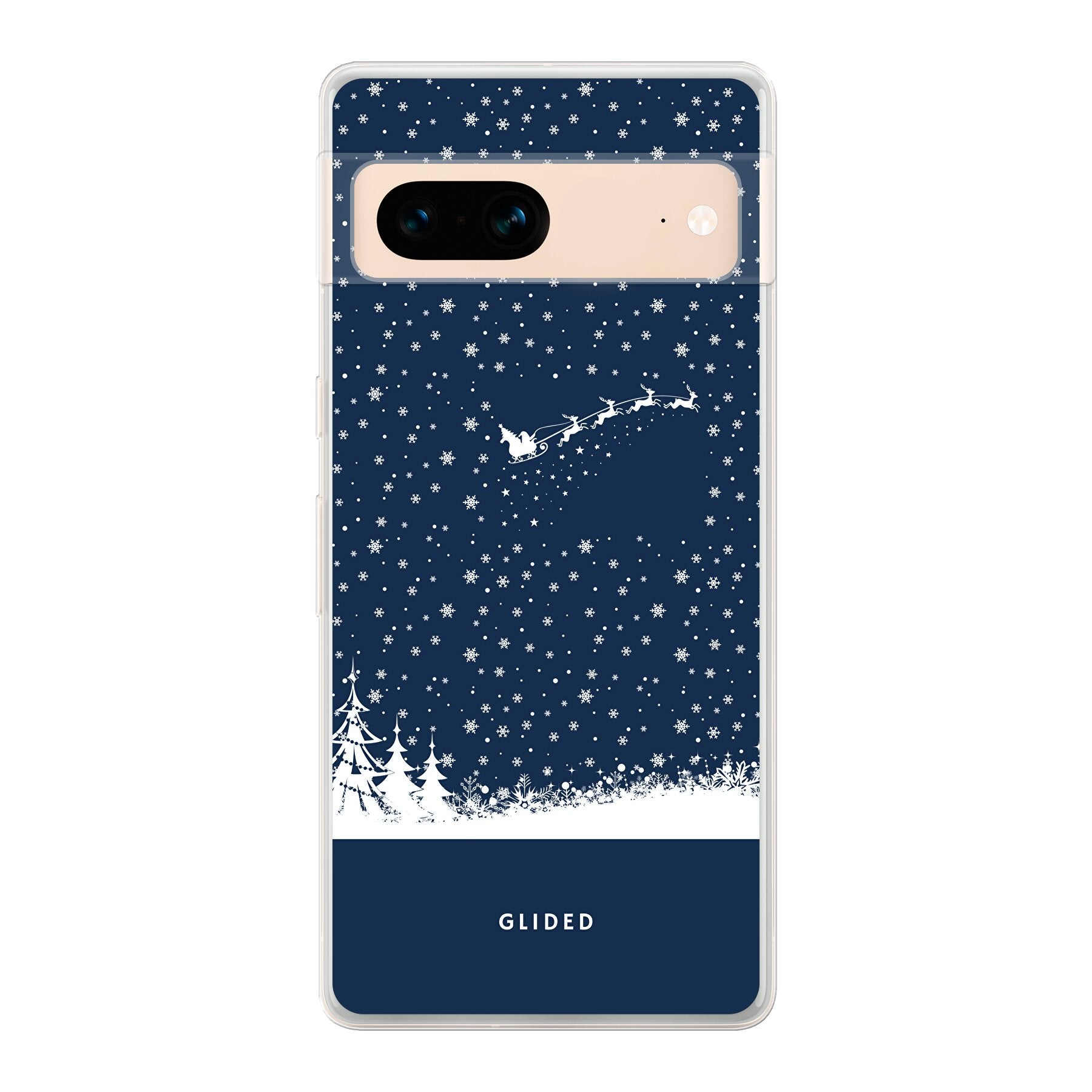 Flying Santa - Google Pixel 7 Handyhülle Soft case