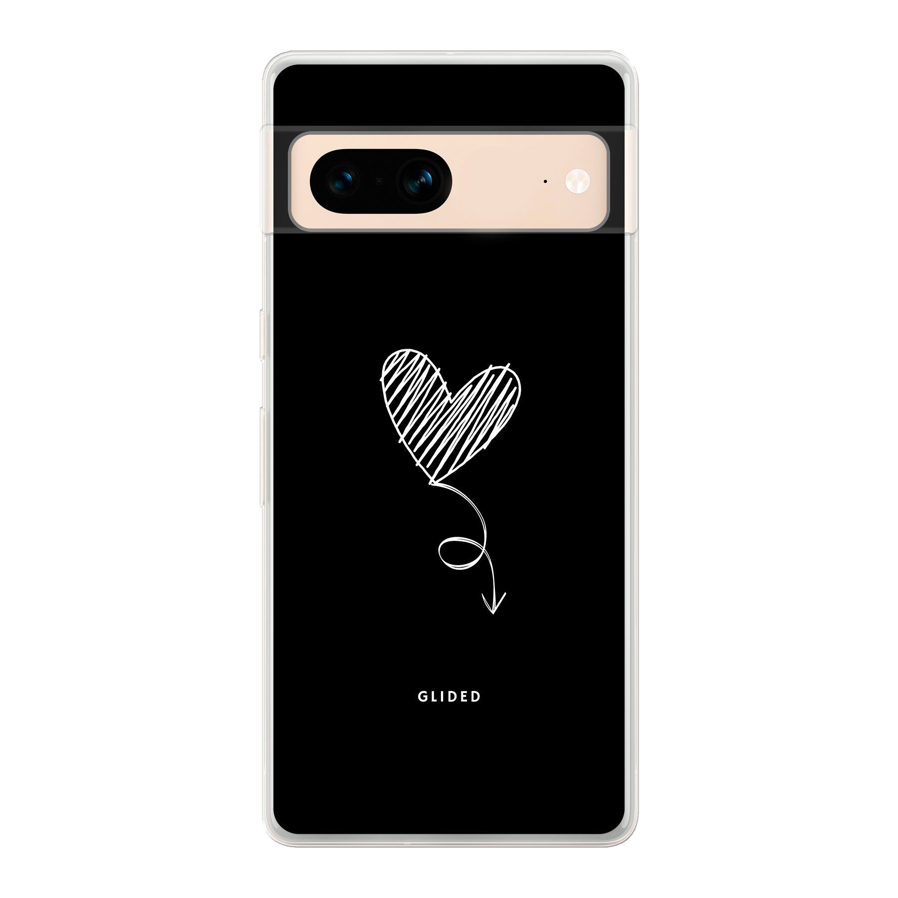 Dark Heart - Google Pixel 7 Handyhülle Soft case