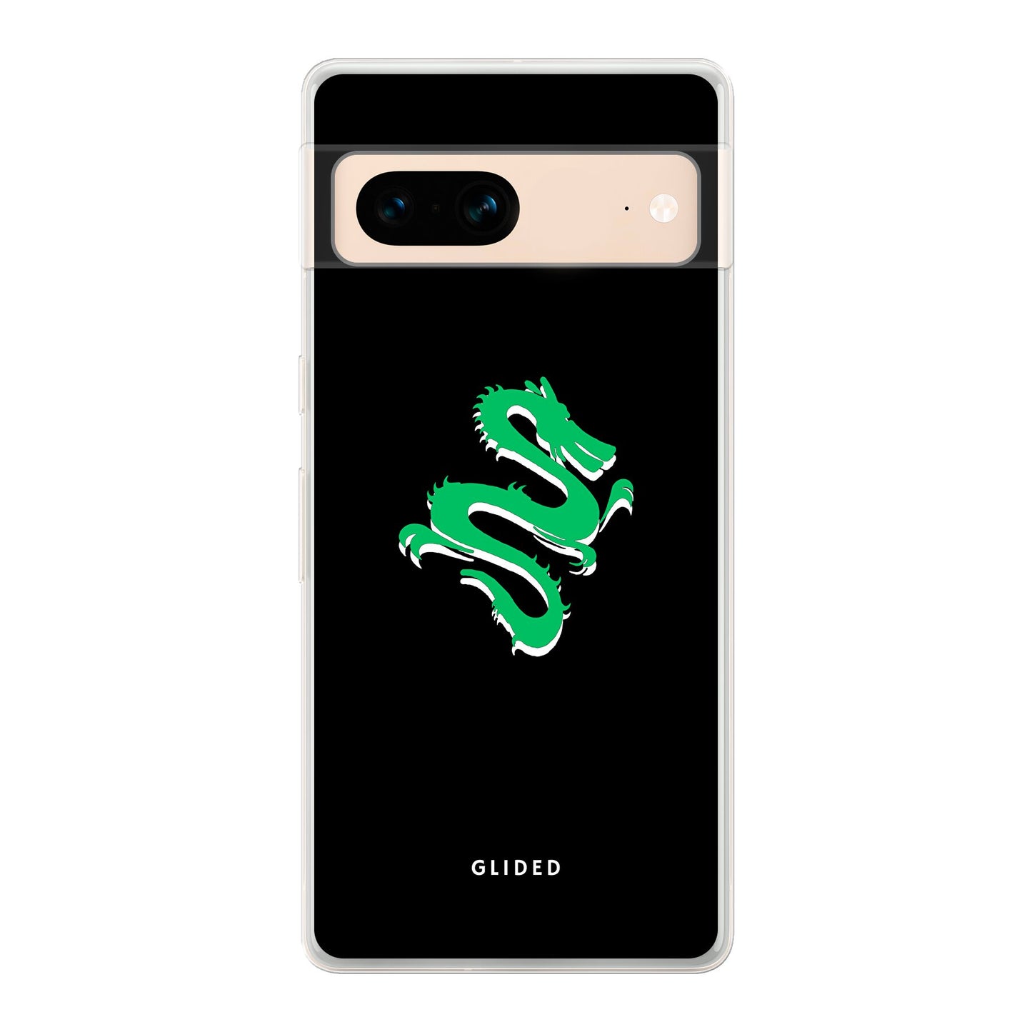 Emerald Dragon - Google Pixel 7 Handyhülle Soft case