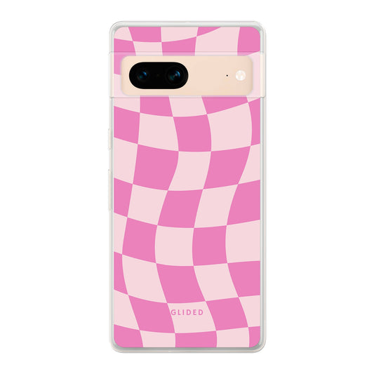 Pink Chess - Google Pixel 7 Handyhülle Tough case