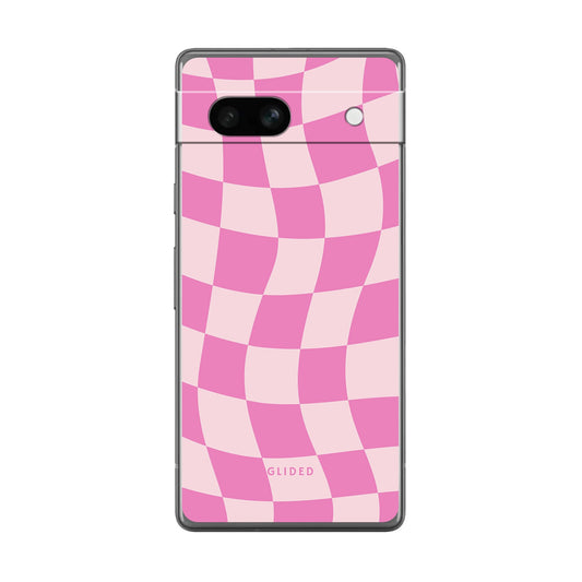 Pink Chess - Google Pixel 7a Handyhülle Soft case