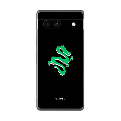 Emerald Dragon - Google Pixel 7a Handyhülle Soft case