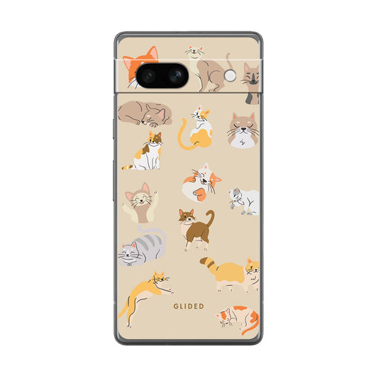 Meow - Google Pixel 7a Handyhülle Soft case