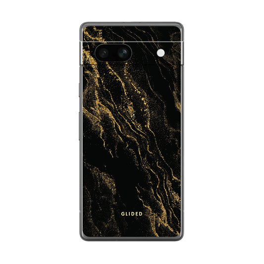 Black Marble - Google Pixel 7a Handyhülle Soft case