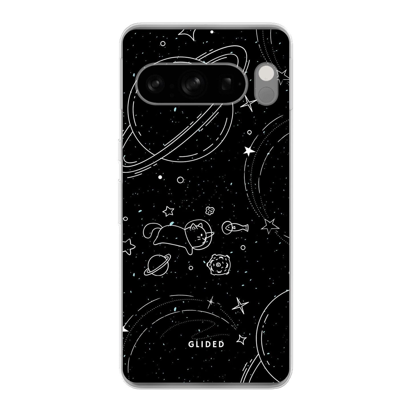 Cosmic Cat - Google Pixel 8 Pro Handyhülle Soft case