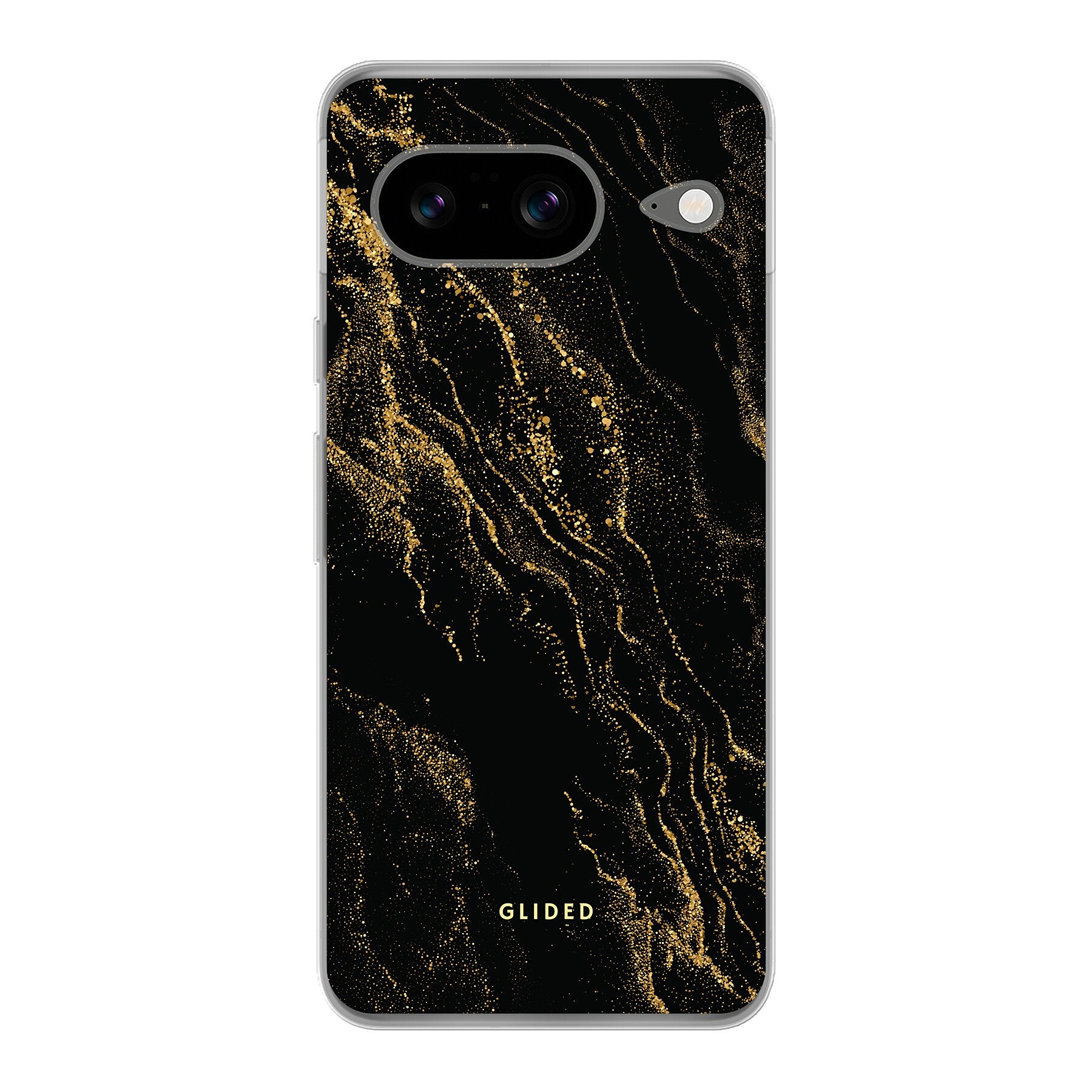 Black Marble - Google Pixel 8 Handyhülle Soft case