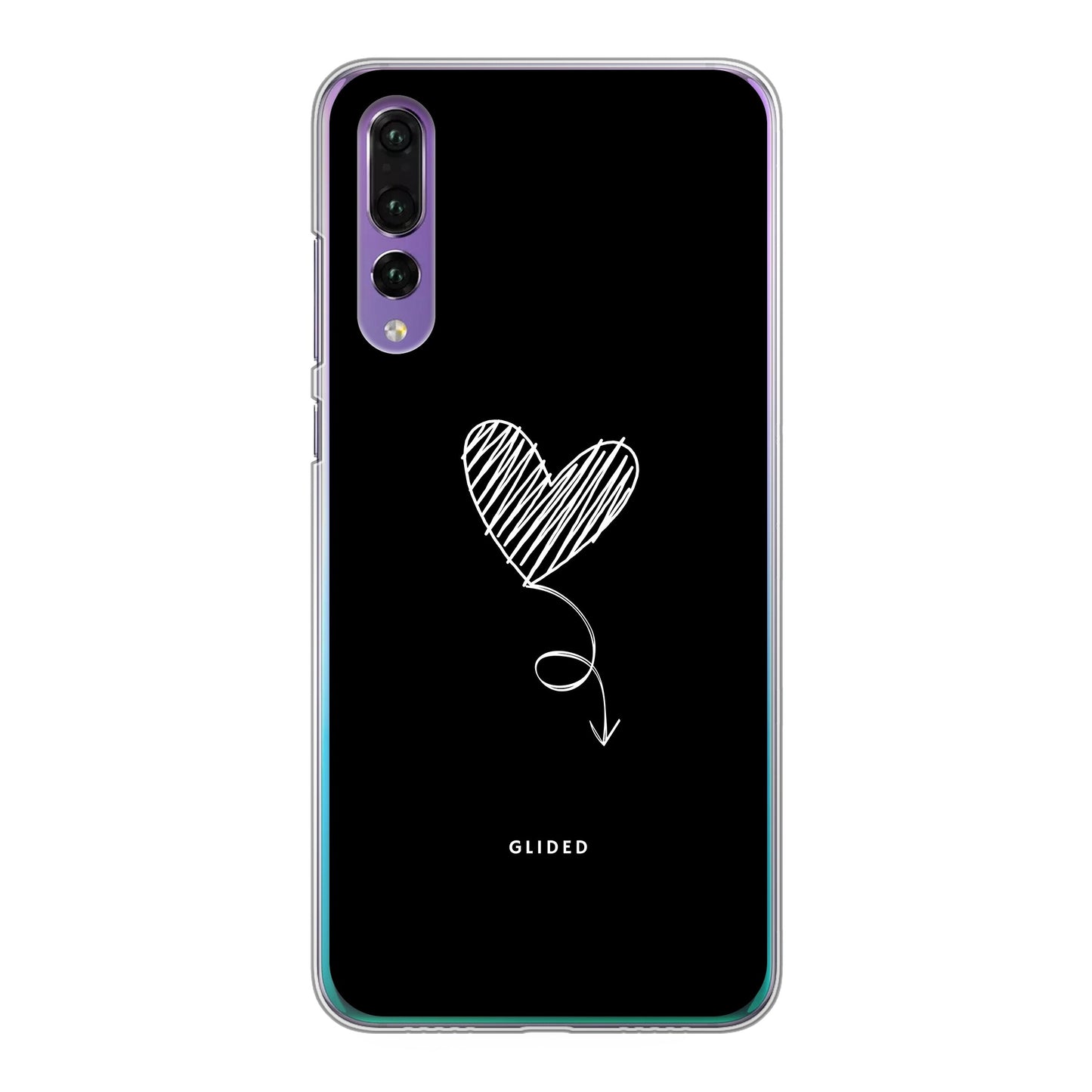 Dark Heart - Huawei P30 Handyhülle Hard Case