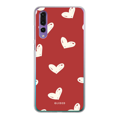 Red Love - Huawei P30 - Hard Case
