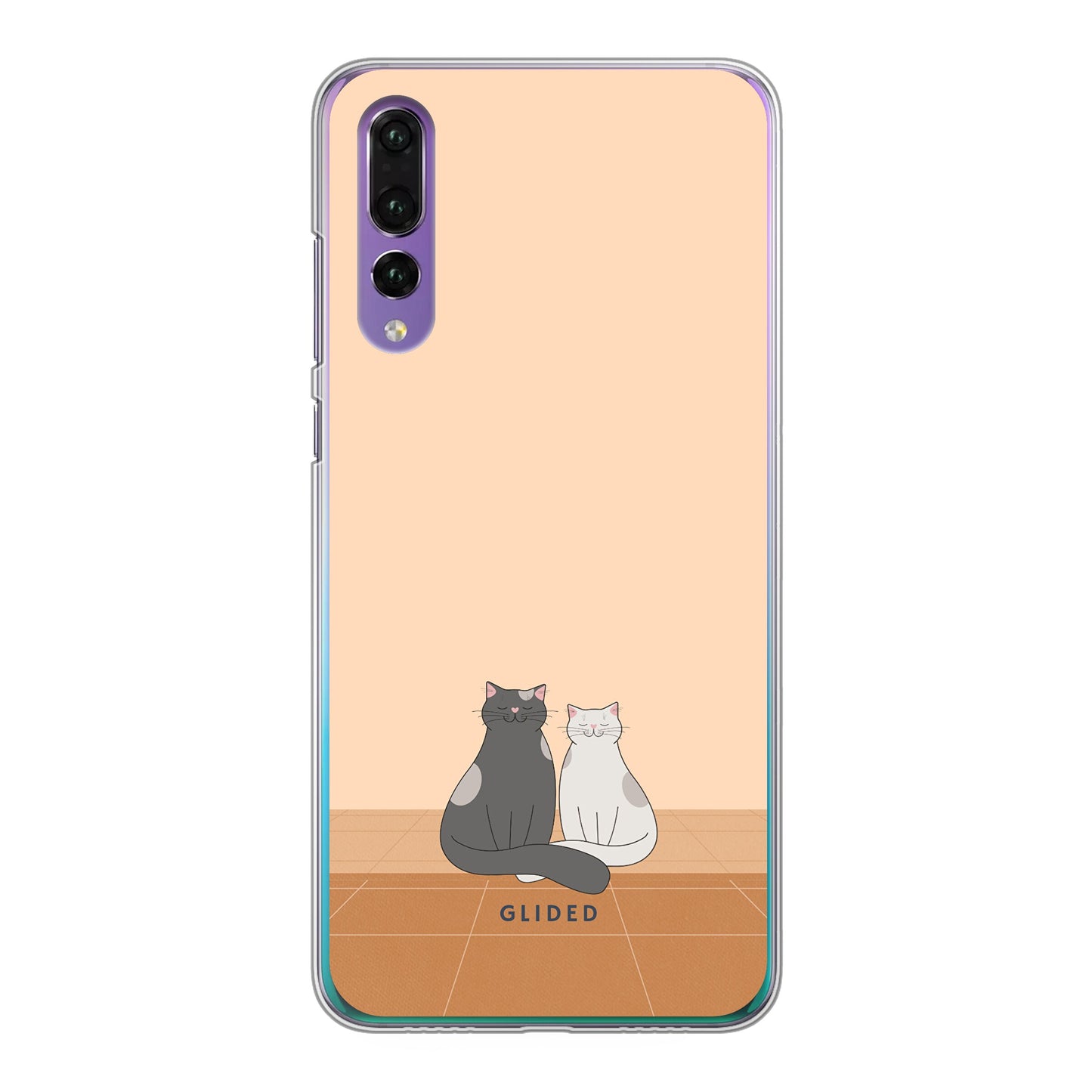 Catty Friends - Huawei P30 Handyhülle Hard Case