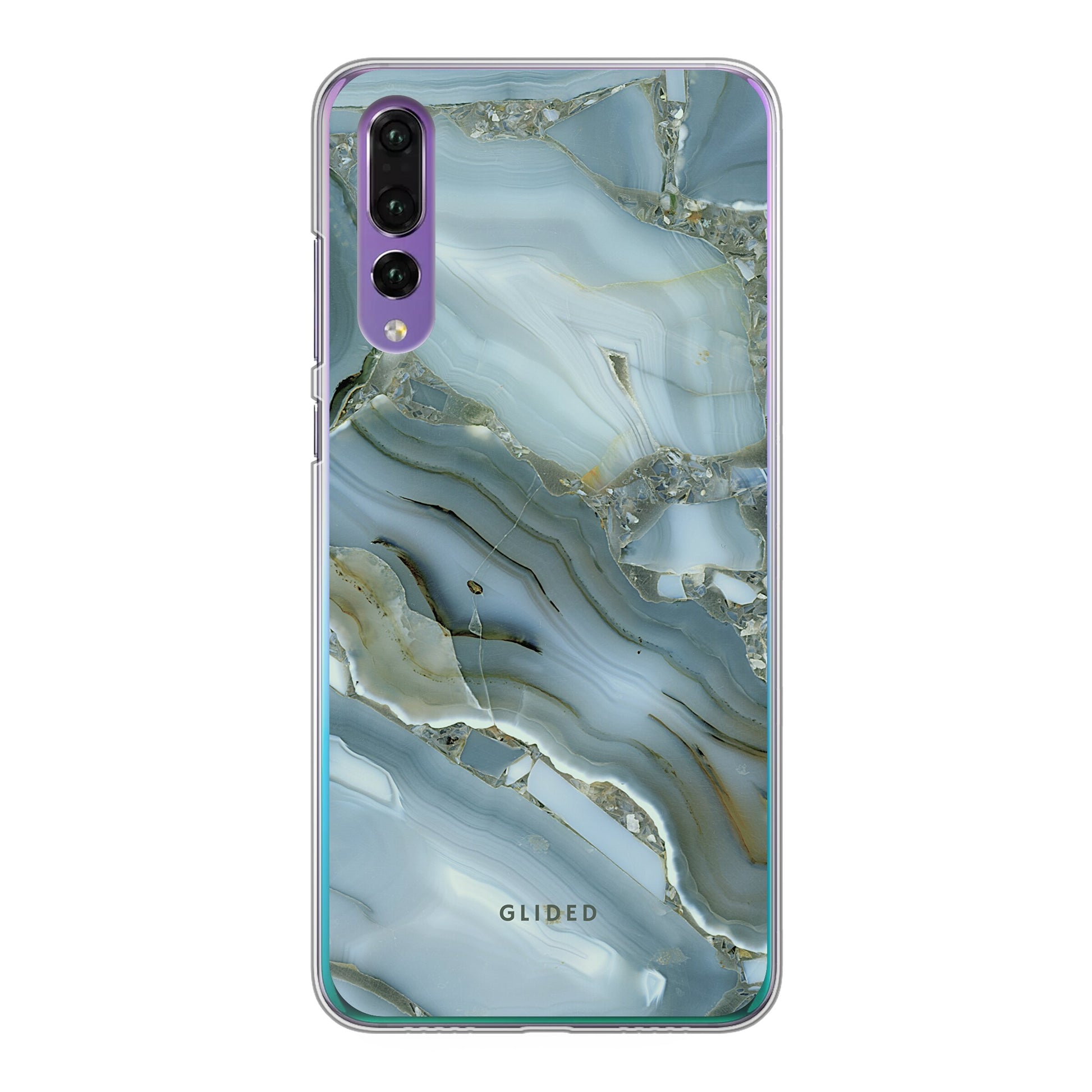 Green Marble - Huawei P30 Handyhülle Hard Case