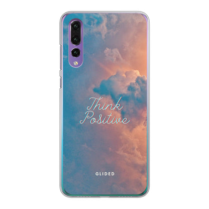 Think positive - Huawei P30 Handyhülle Hard Case