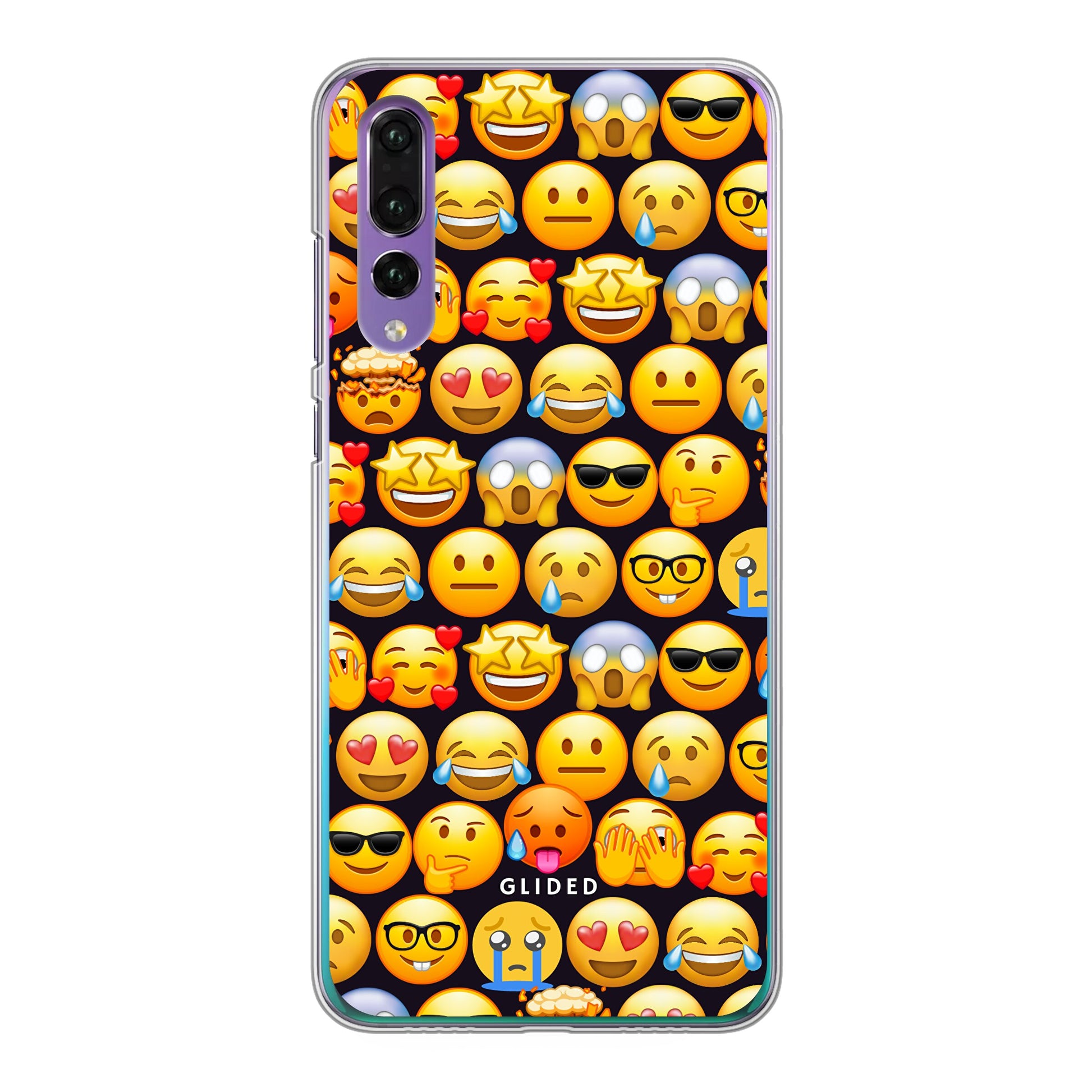 Emoji Town - Huawei P30 Handyhülle Hard Case