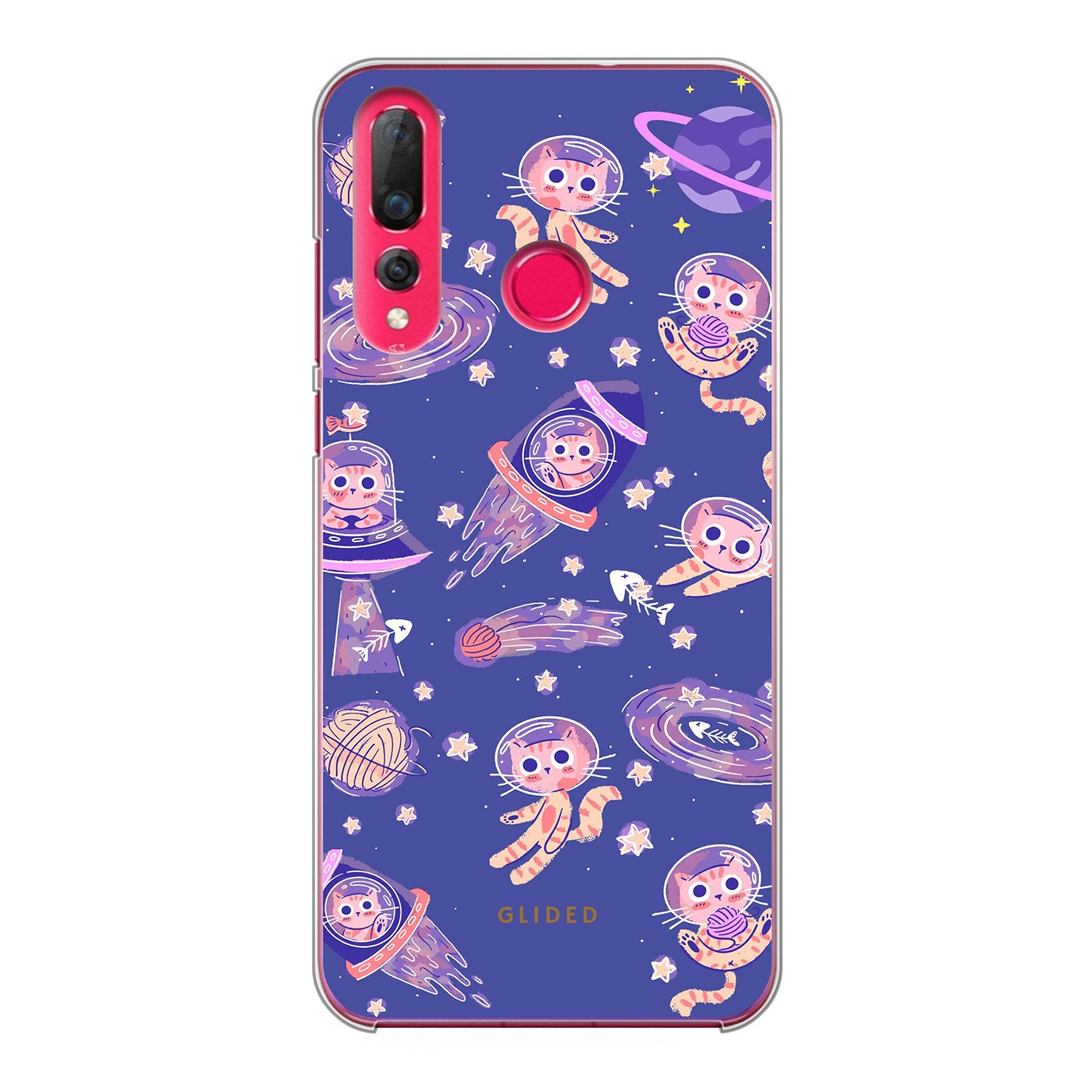 Space Cat - Huawei P30 Lite Handyhülle Hard Case