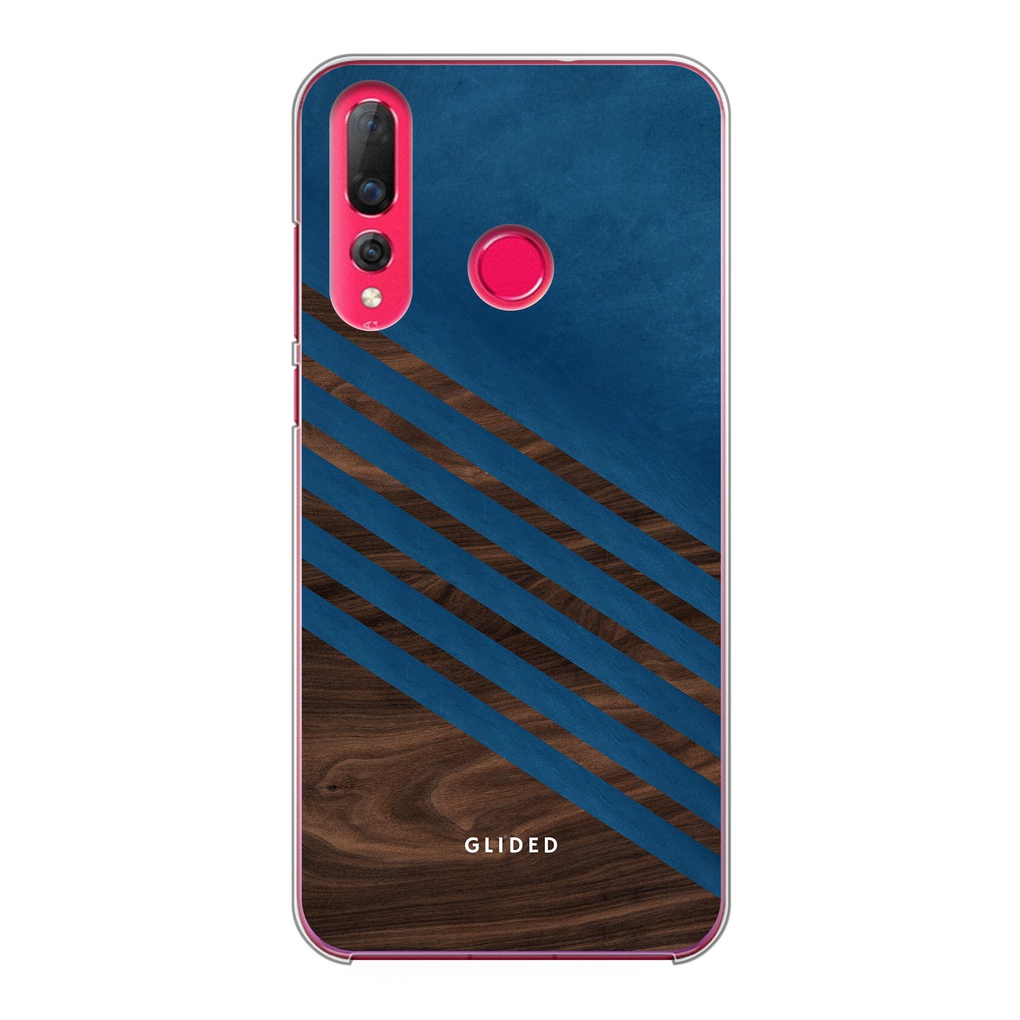 Blue Wood - Huawei P30 Lite Handyhülle Hard Case