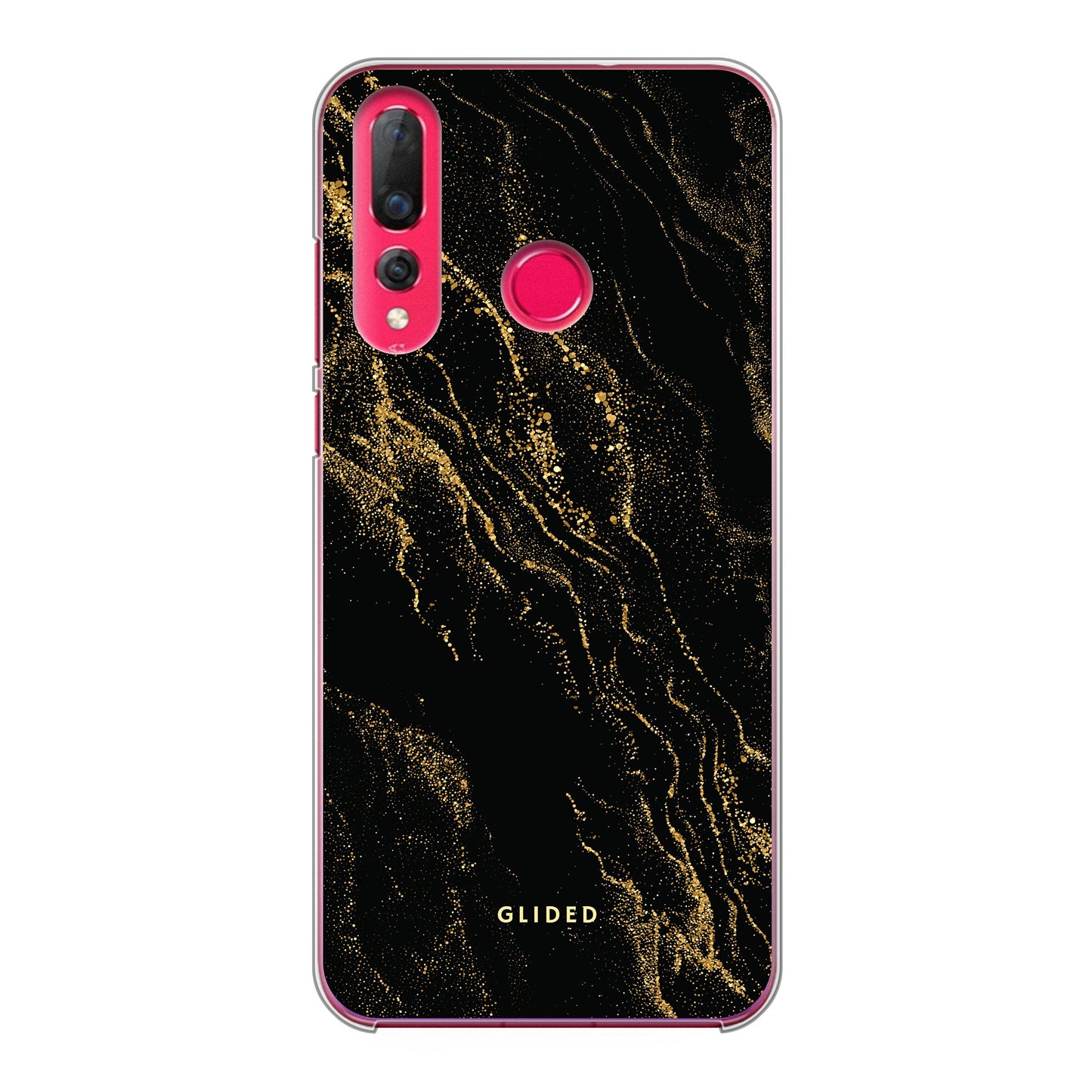 Black Marble - Huawei P30 Lite Handyhülle Hard Case