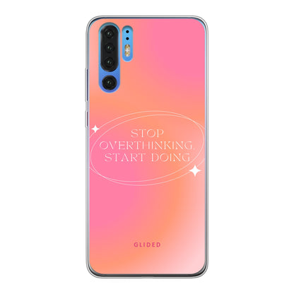 Start Doing - Huawei P30 Pro Handyhülle Soft case