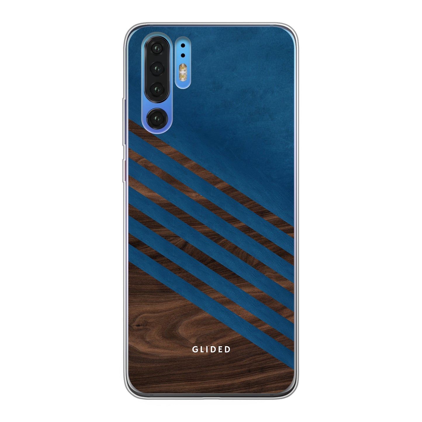 Blue Wood - Huawei P30 Pro Handyhülle Soft case