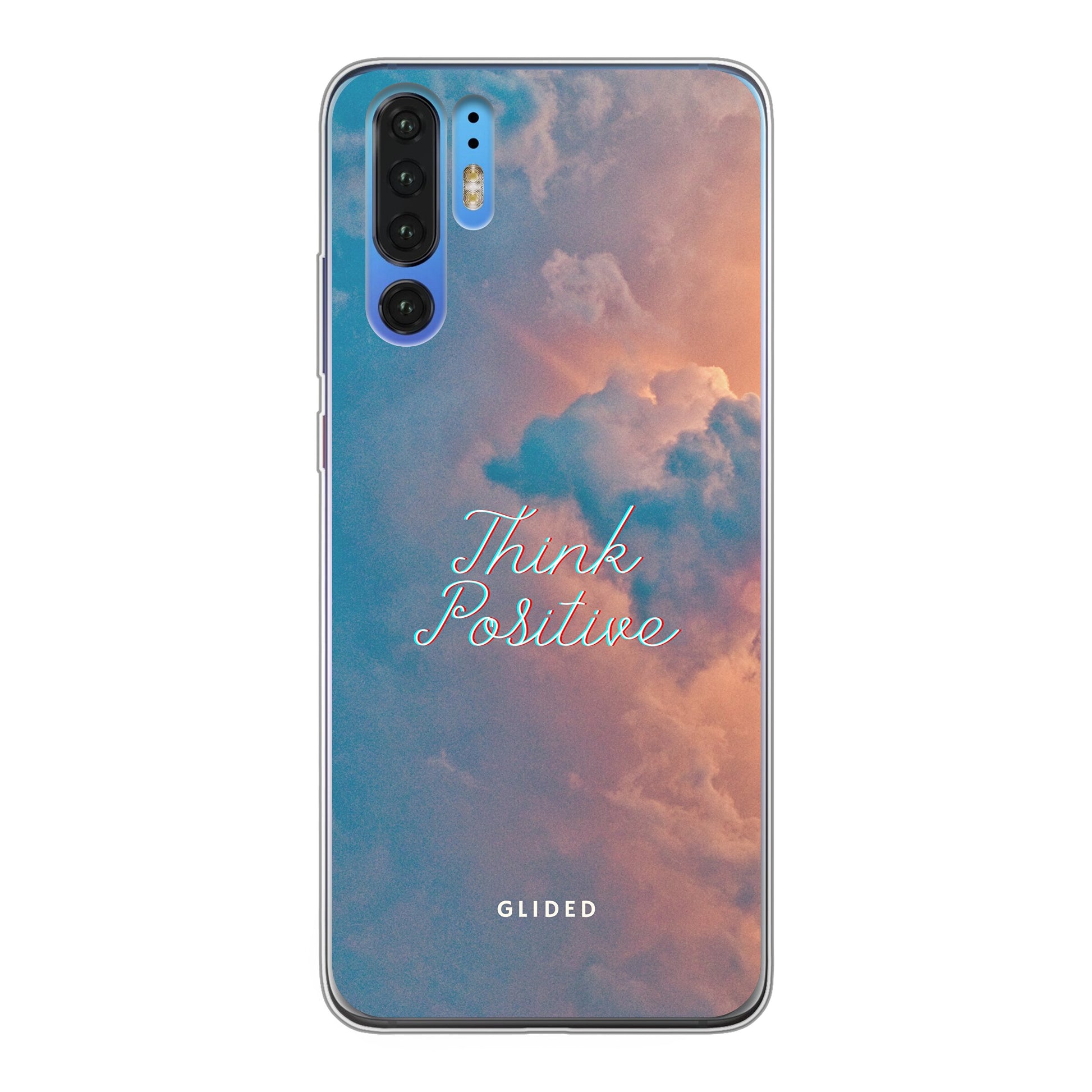 Think positive - Huawei P30 Pro Handyhülle Soft case