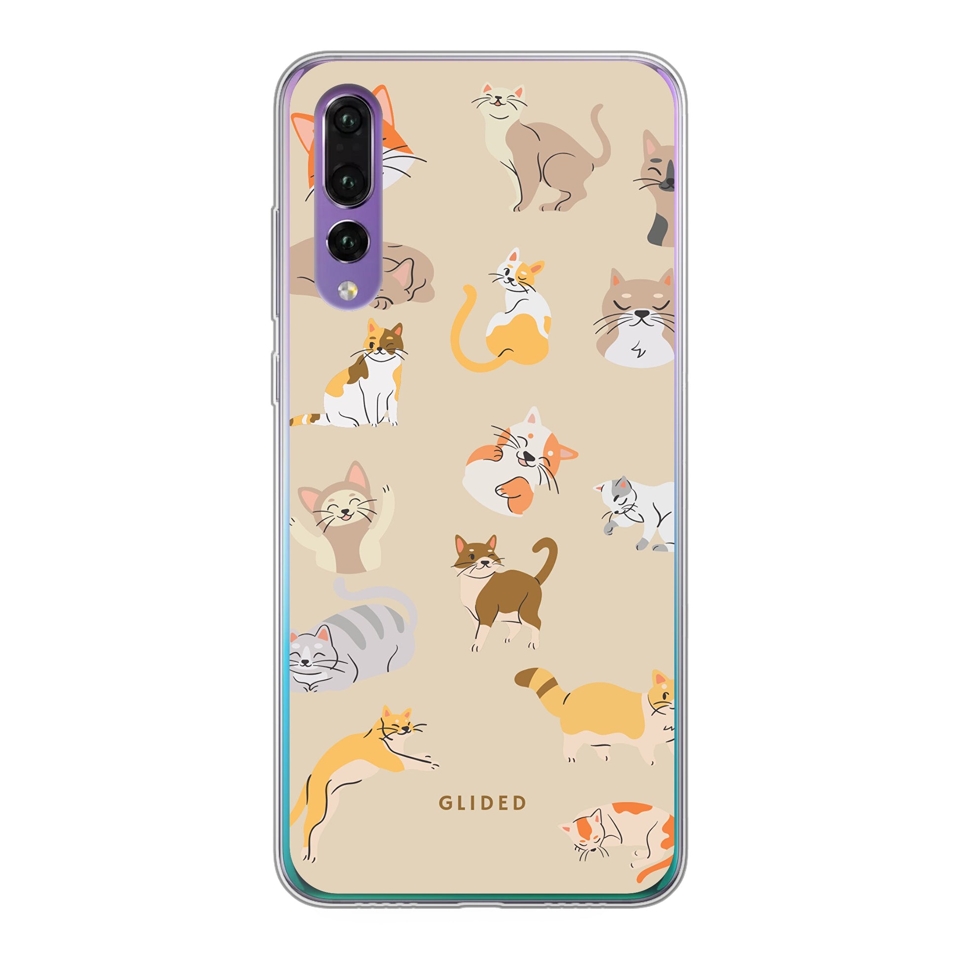 Meow - Huawei P30 Handyhülle Soft case