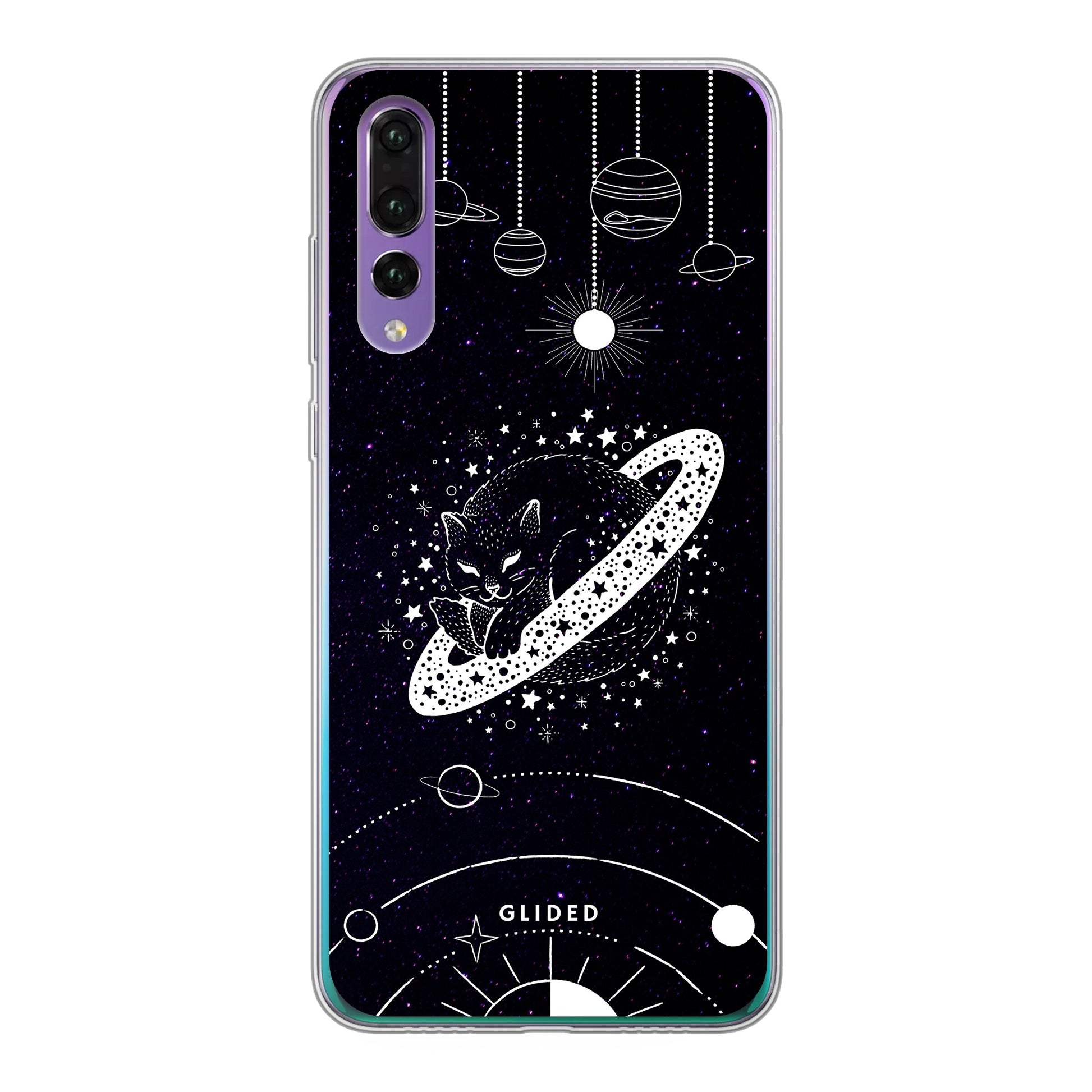 Astro Whiskers - Huawei P30 Handyhülle Soft case