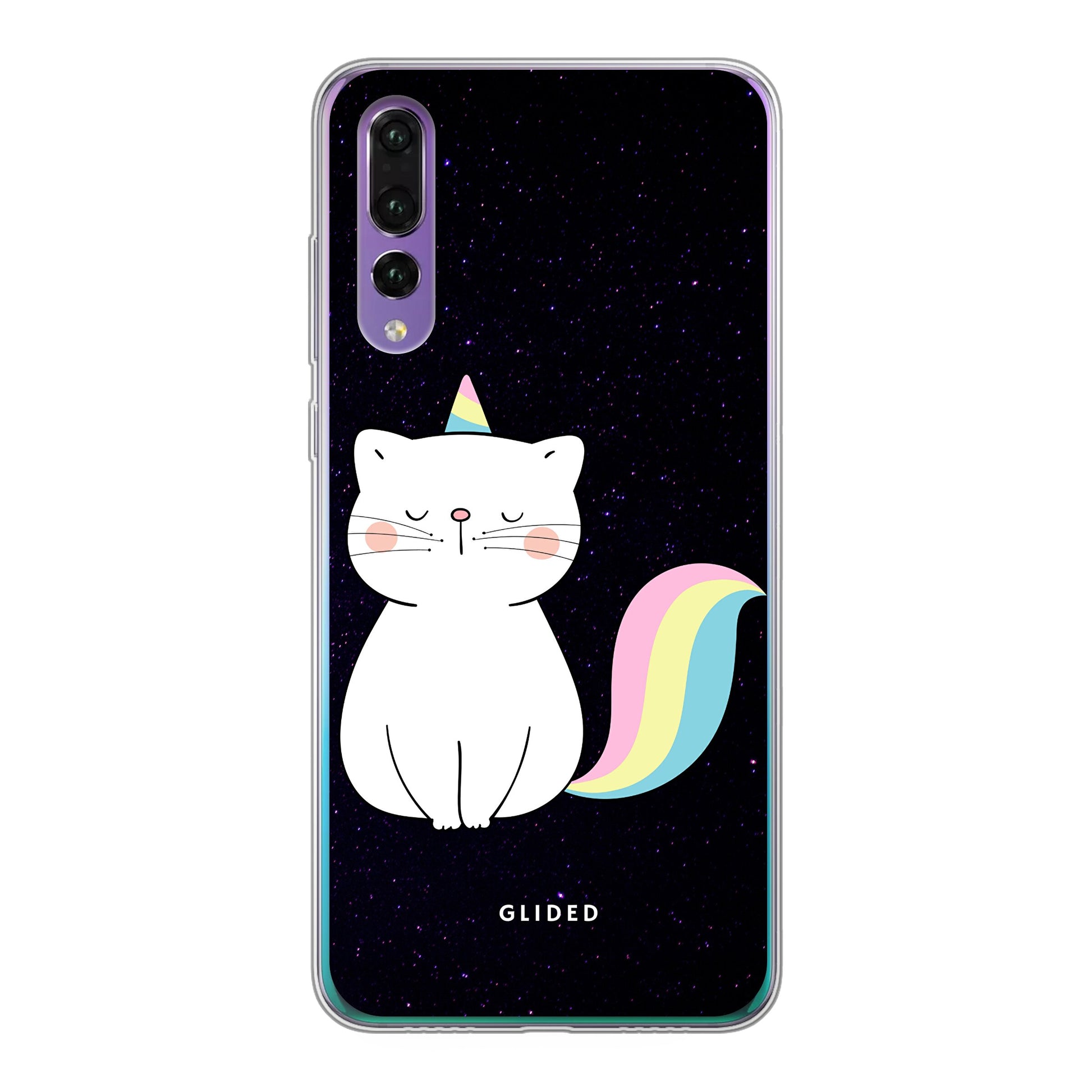 Unicorn Cat - Huawei P30 Handyhülle Soft case