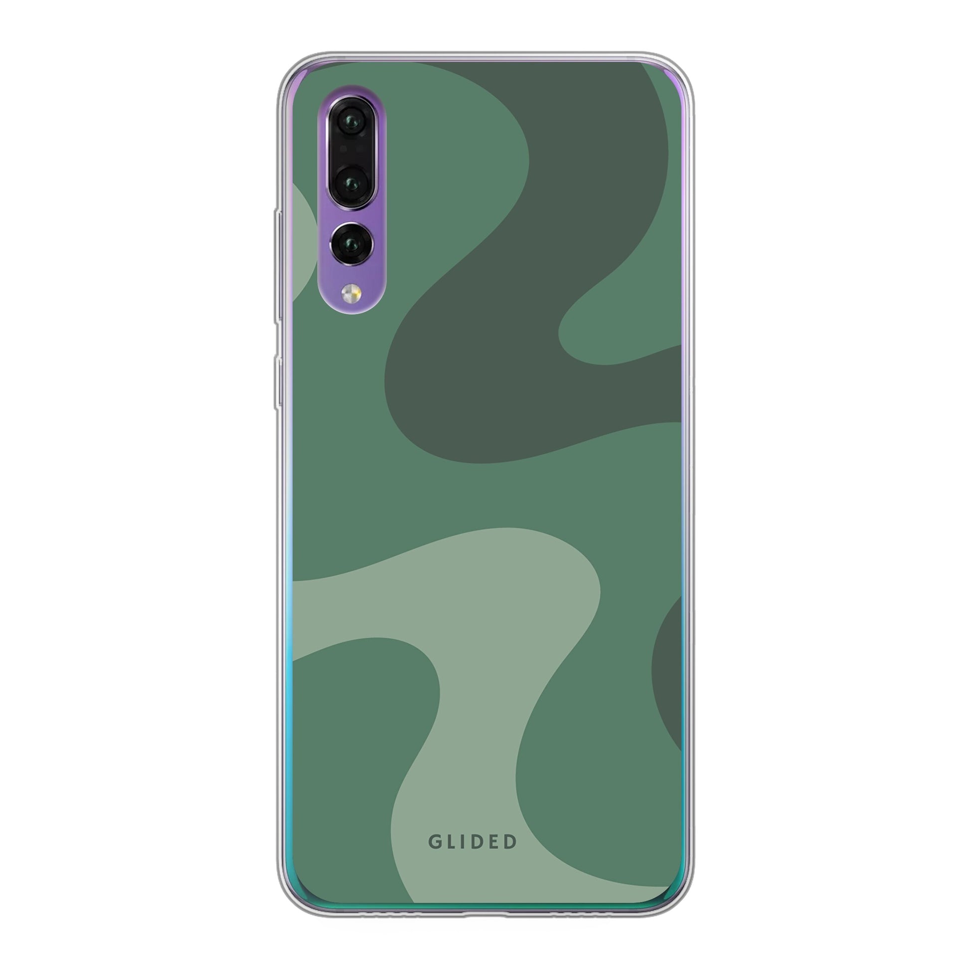 Green Wave - Huawei P30 Handyhülle Soft case