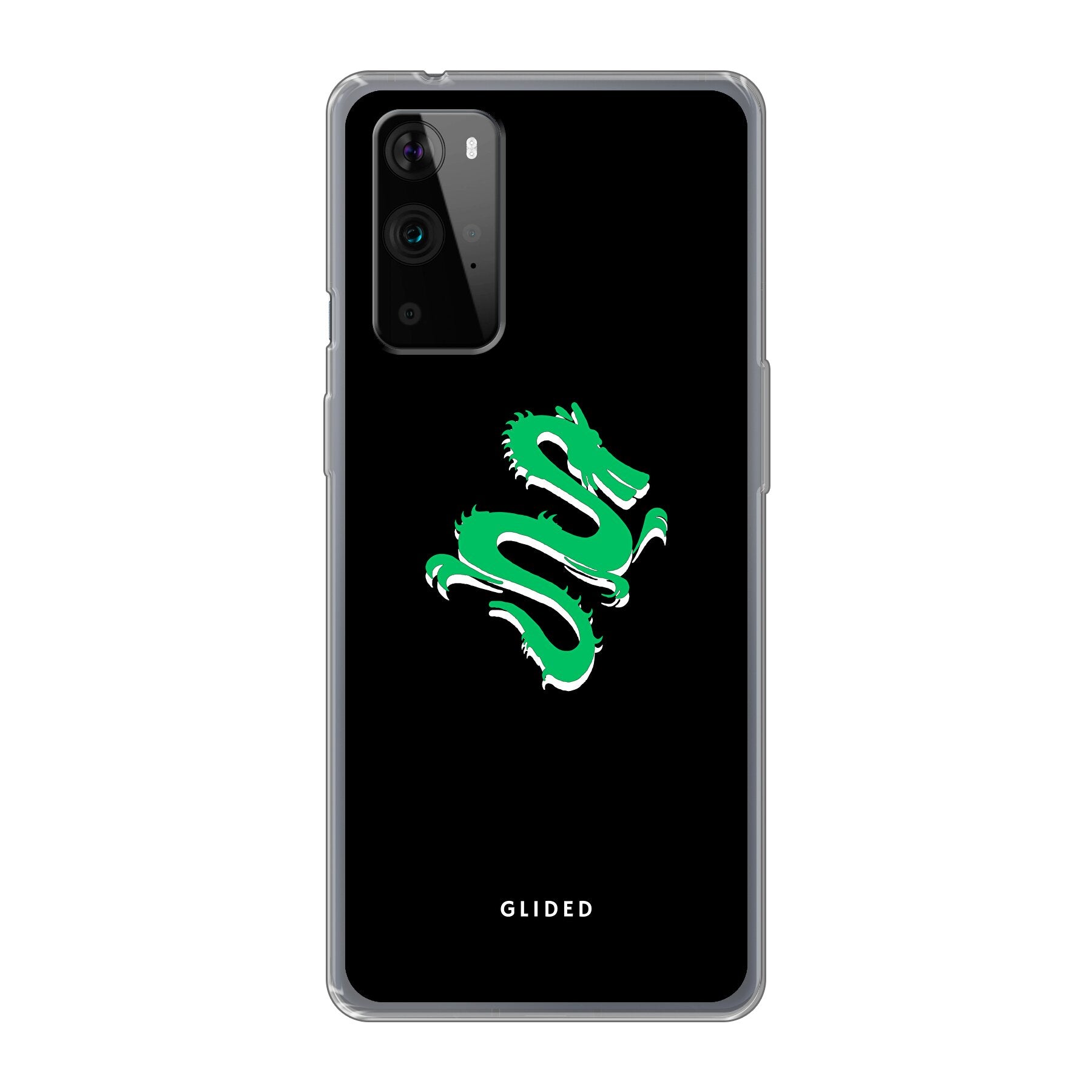 Emerald Dragon - OnePlus 9 Pro Handyhülle Soft case