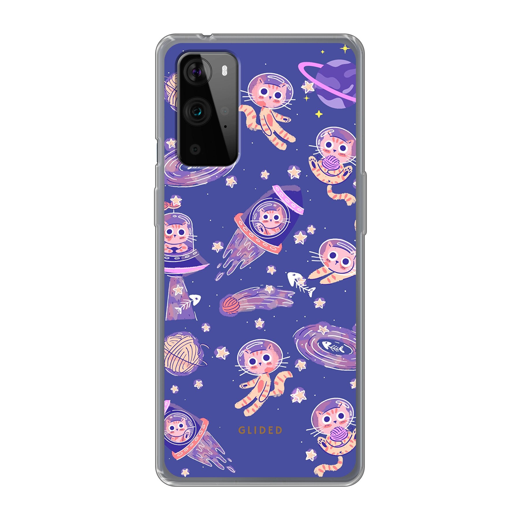 Space Cat - OnePlus 9 Pro Handyhülle Tough case